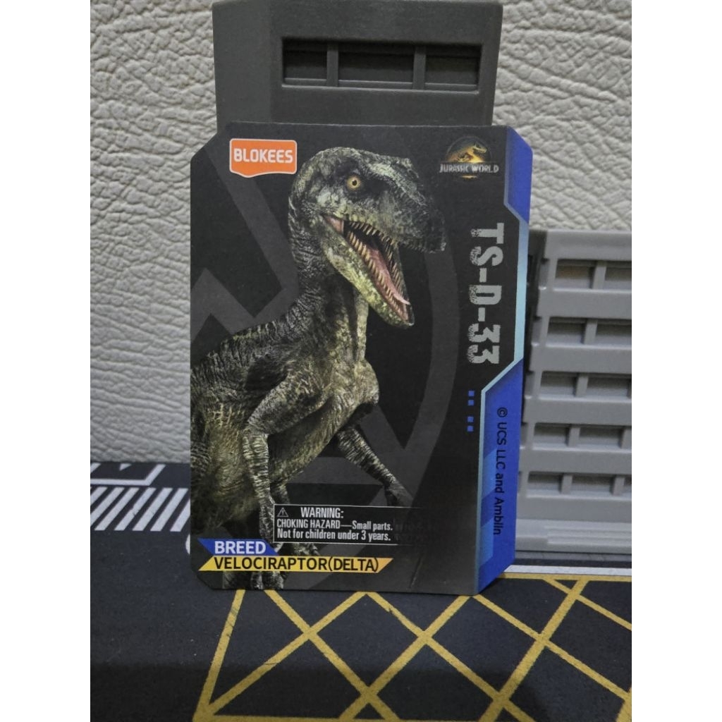 VELOCIRAPTOR DELTA JURASSIC WORLD TS03