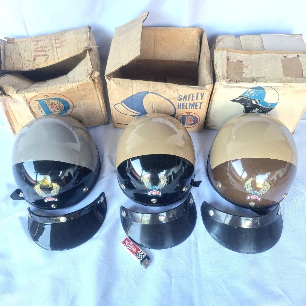 Helm Chips Jadul Vintage NOS Original
