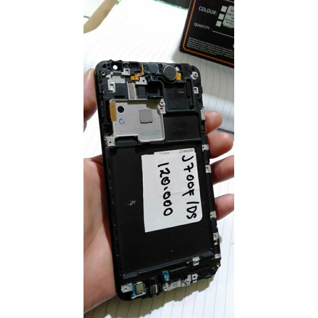 lcd+frime Samsung j700f/DS original cabutan