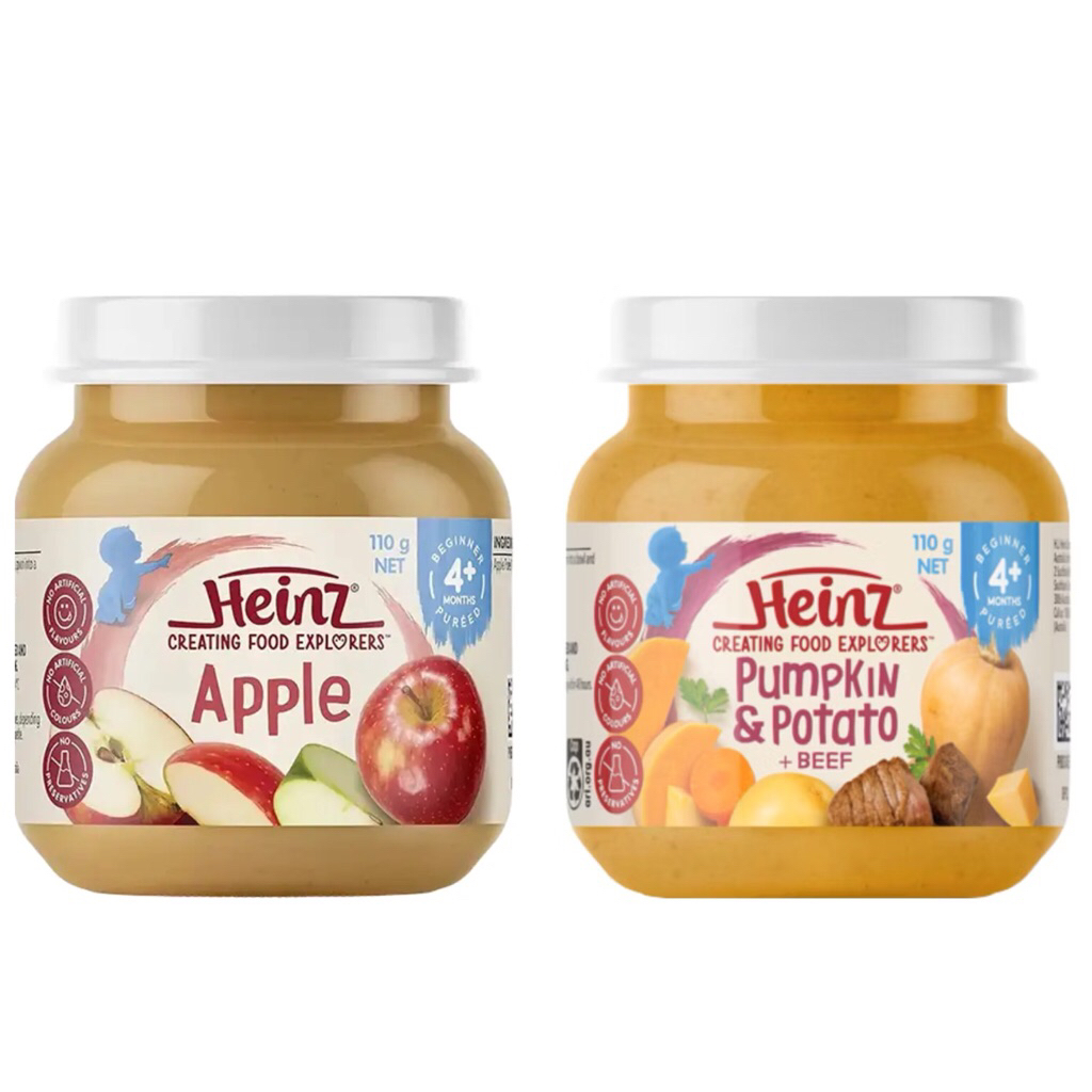 UBUGI - Heinz Baby Food 4m+ Import Expired Sept dan Okt 2027