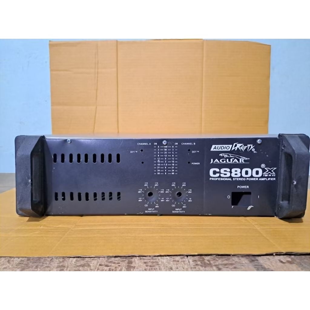 Box Power Amplifier CS - 800 Series By Bostec * Promo * .