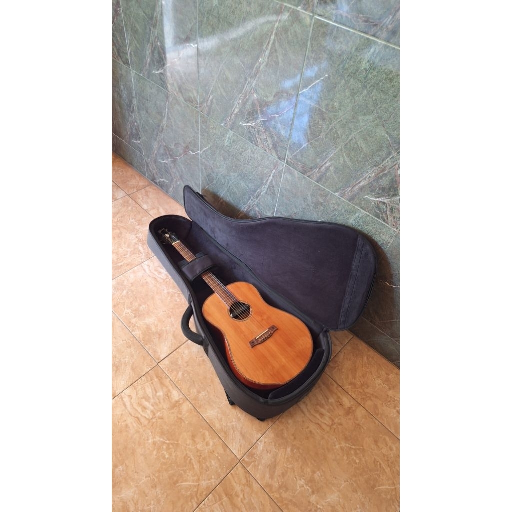 gitar akustik solid body custom