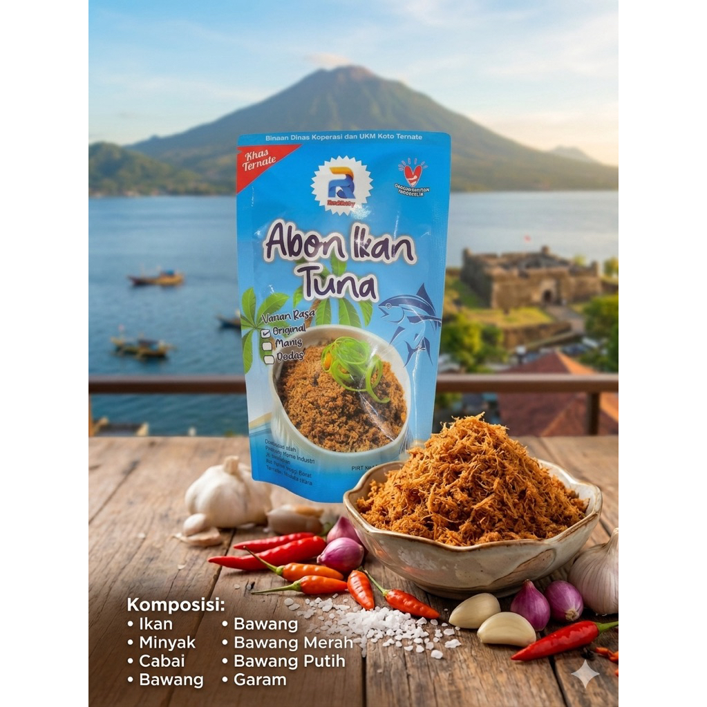 Abon Ikan Tuna Ternate 150gr