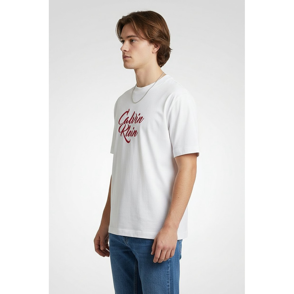 KAOS PRIA / CK GRAPHIC SCRIPT LOGO TEE