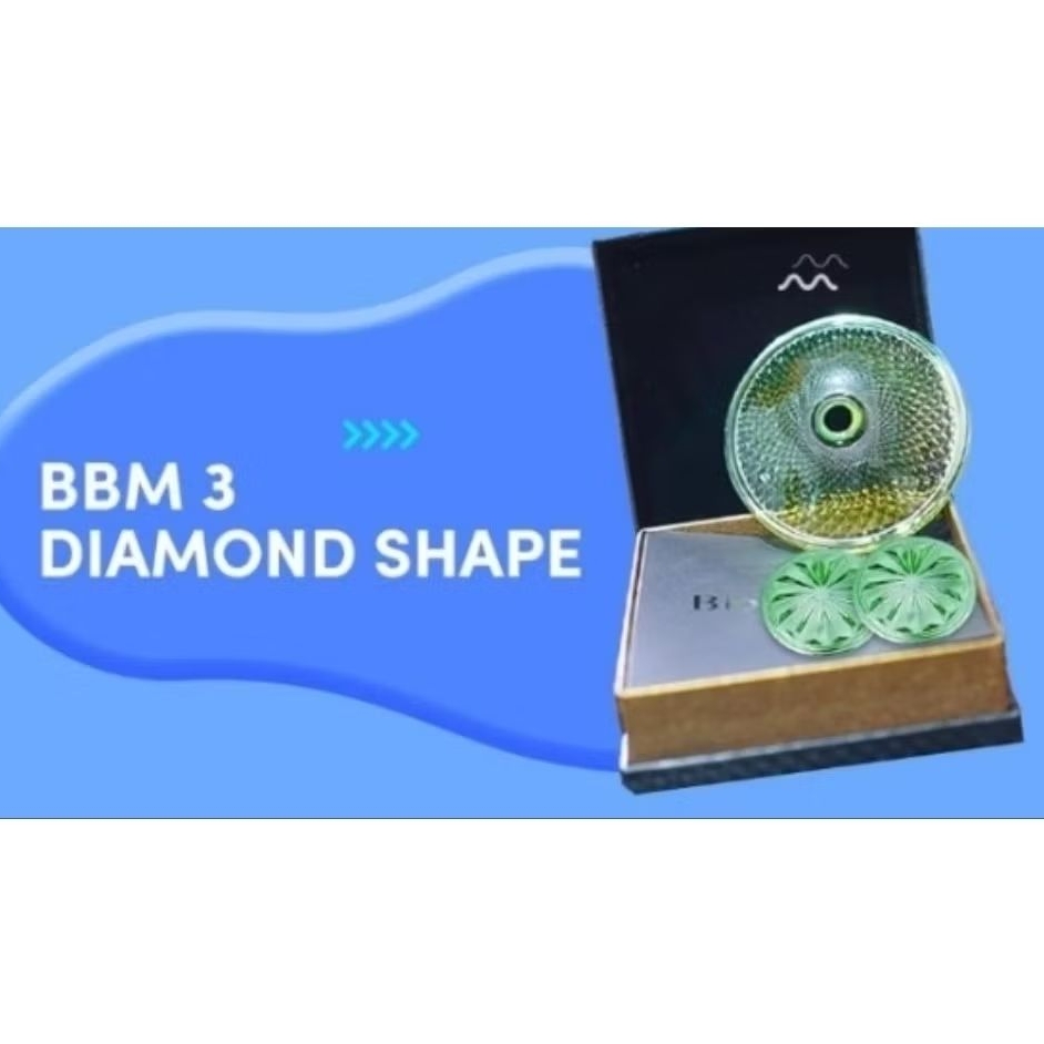 BIOGLASS BBM3 DIAMOND SHAPE ORIGINAL SEGEL MCI PROMO