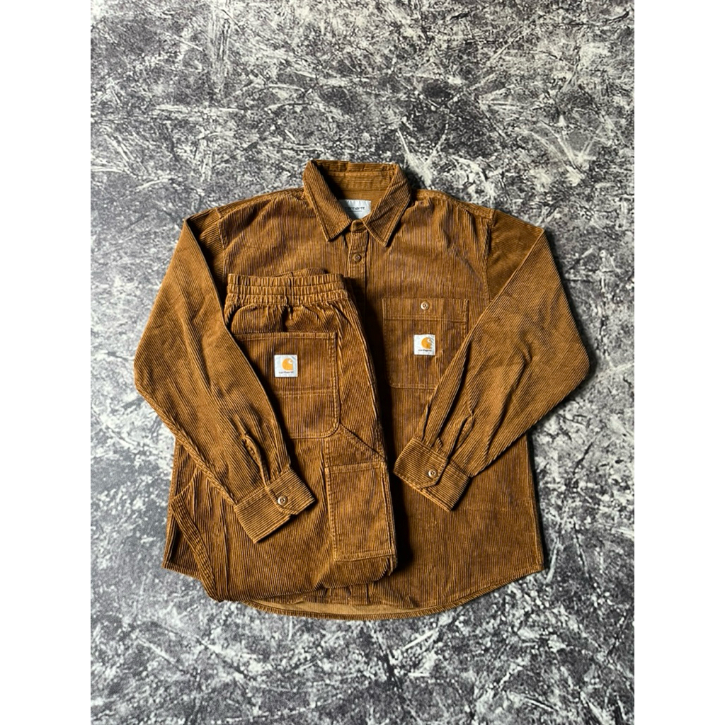 Carhartt WIP Flint Shirt & Pants Corduroy