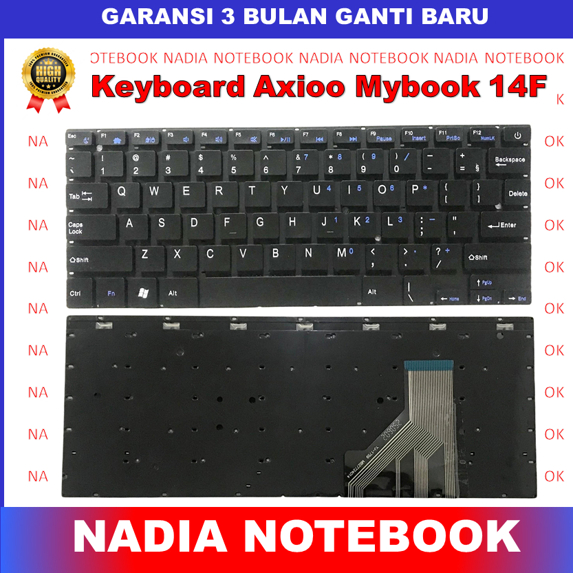 Keyboard Axioo Mybook 14F SLIMBOOK 13
