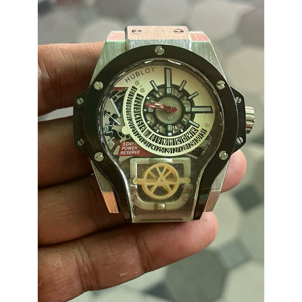 Jam Tangan Pria  Fashion Model Hublot Big Bang MP-05 LaFerrari Sport Mewah Watch