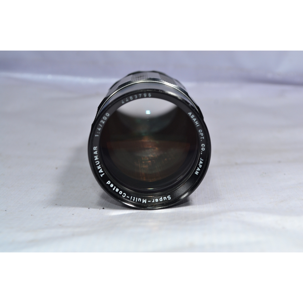 Lensa telephoto M42 SMC Takumar 200mm F4 cling istimewa bukan lensa af