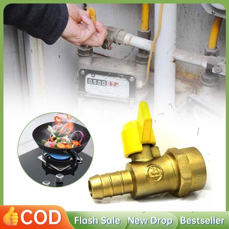 1/2 Inch Ball Valve Kran Kuningan Kran Gas Stop Kran Gas Sambungan Pipa Gas
