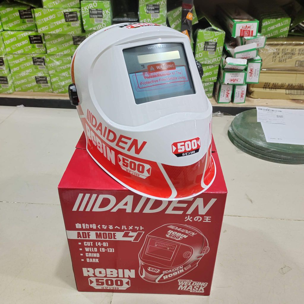 HELM LAS DAIDEN / KEDOK LAS OTOMATIS DAIDEN KANNO 500 / TOPENG LAS AUTO DARK DAIDEN KANNO 500
