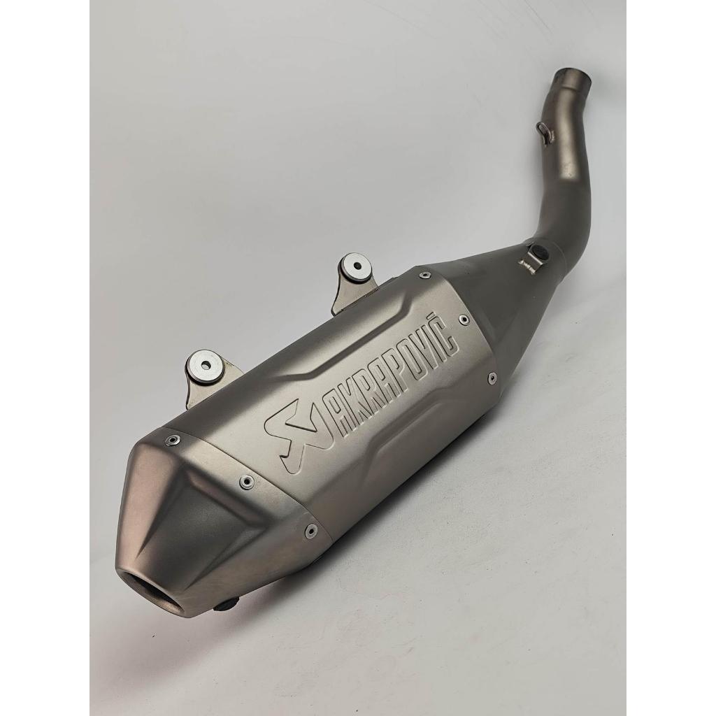 SILENCER AKRAPOVIC KTM 350/450 EXCF SLIP ON LINE KNALPOT KTM 4TAK ORIGINAL