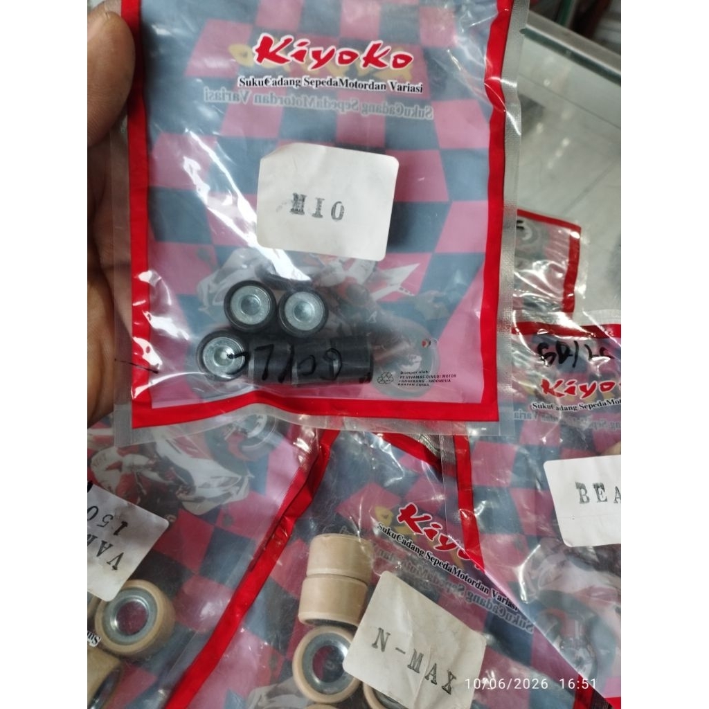 ROLLER ROLER  RULLER MIMIS STANDART RACING MATIC HONDA YAMAHA VARIO 110 125 150 BEAT F1 BEAT CARBU  