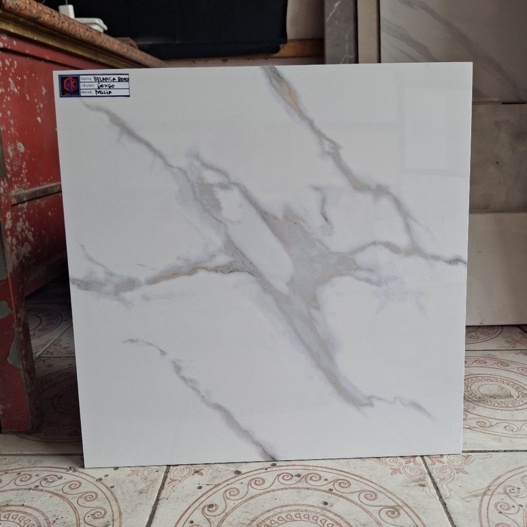 Granit Lantai 60x60 Belangca Bianco