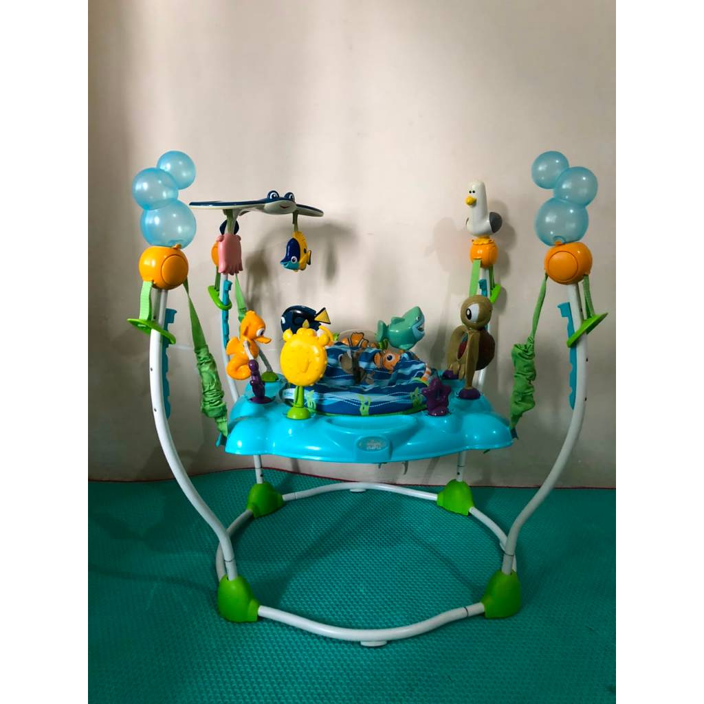 PRELOVED BRIGHT STARTS JUMPEROO DISNEY BABY FINDING NEMO SEA