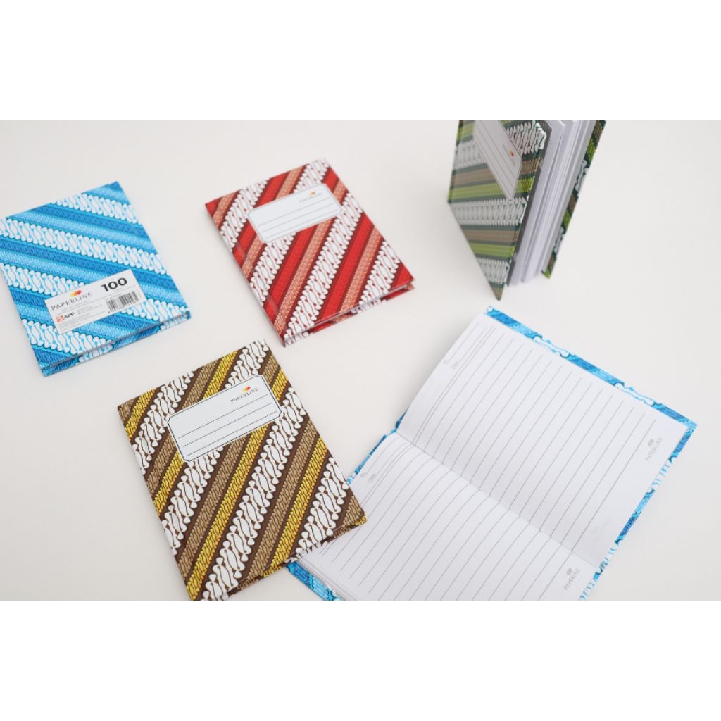 PAPERLINE BUKU TULIS SAMPUL TEBAL/PAPERLINE HARDCOVER/BUKU PAPERLINE 100LEMBAR/BUKU PAPERLINE 200LEM