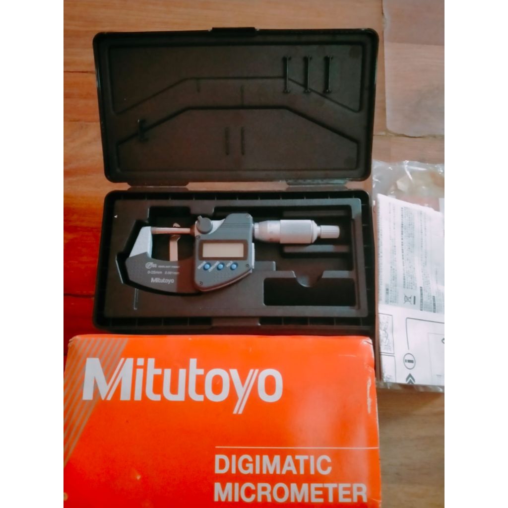 ​[WTS] Digital Micrometer Mitutoyo 0-25mm / 0.001mm (Second, Kondisi Mantap)