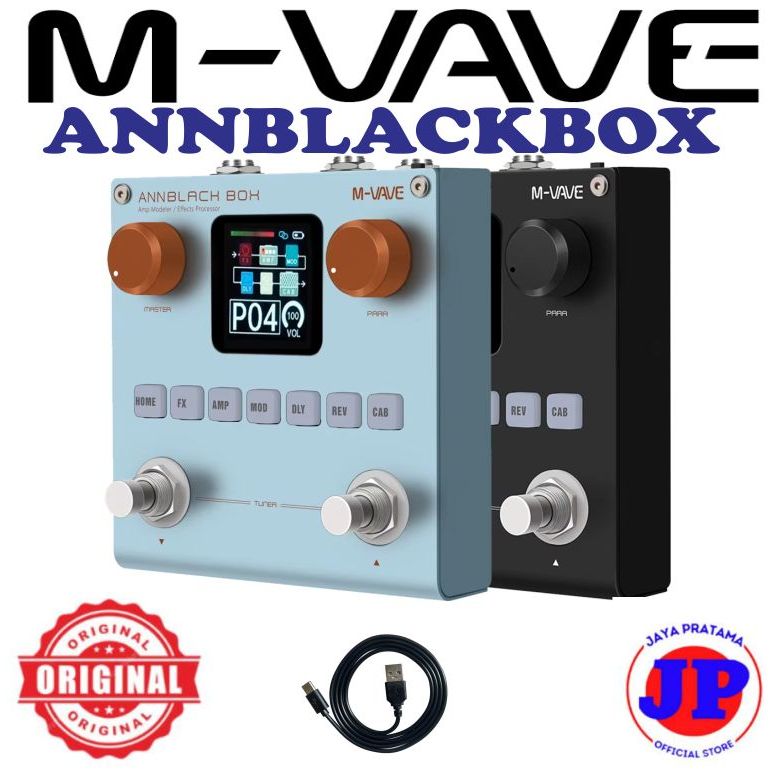M-Vave MVAVE BlackBox Black box Amp Modeler Effects Processor Multi Effect Guitar Original M-VAVE An