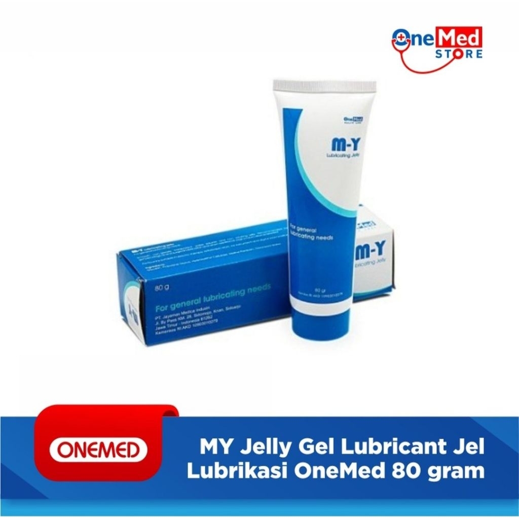 My Jelly 80gr Onemed , Pelumas Lubrikasi Gel Onemed , Gel Catheter