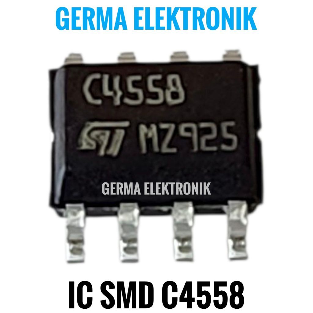 ic smd C4558 8pin kaki ic smd c4558 delapan pin kaki