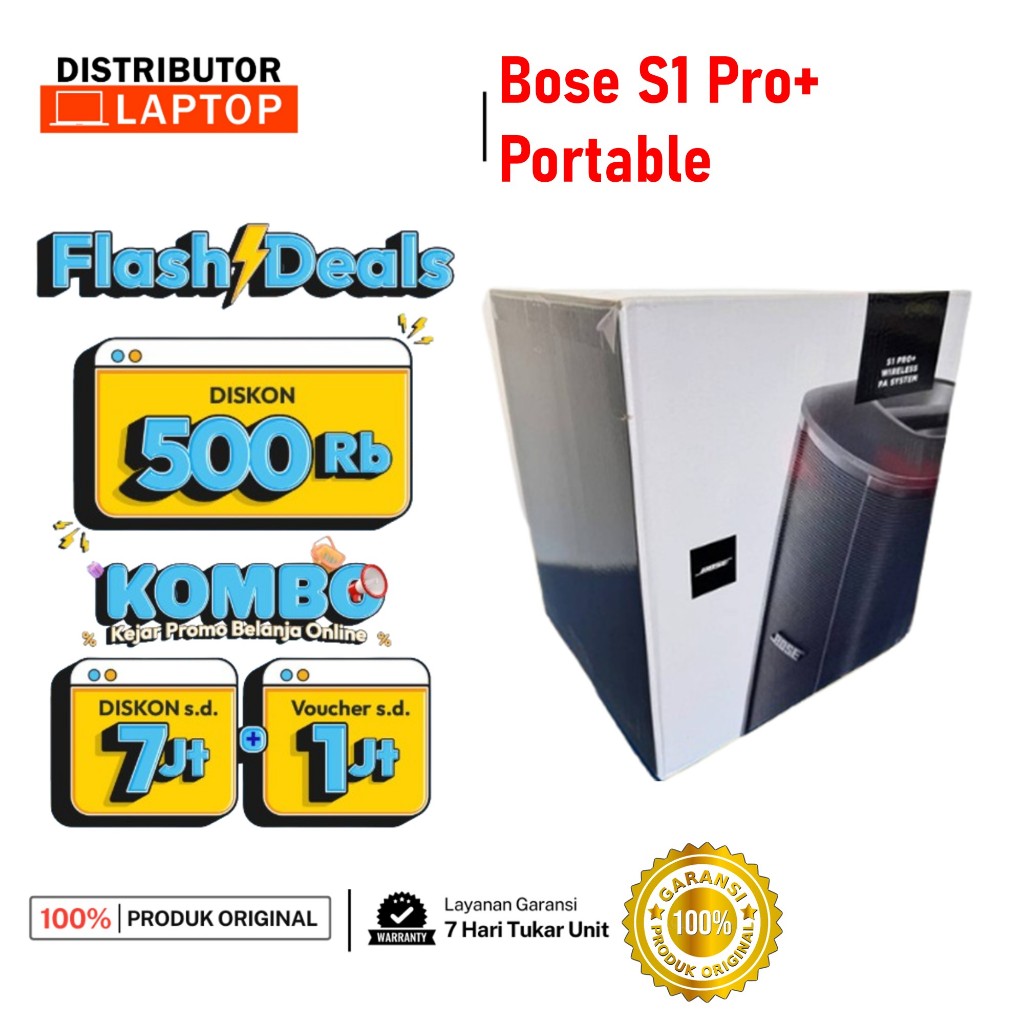 Bose S1 Pro+ Portable Bluetooth Karaoke Party Speaker System