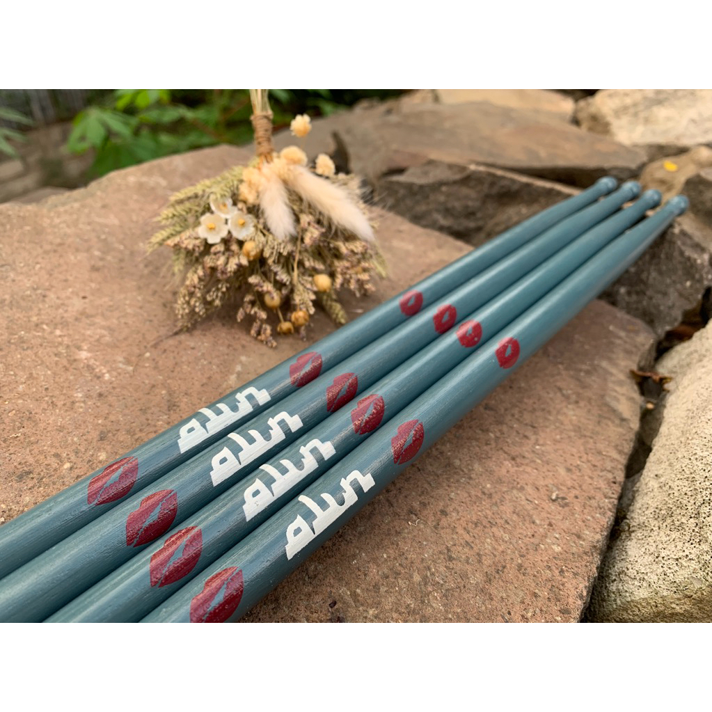 Stick Drum Custom Nama Sendiri (6 pasang)