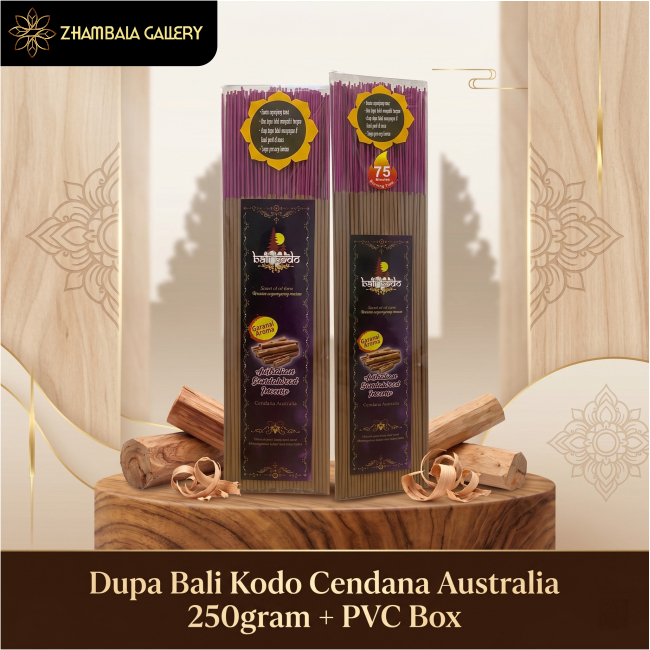 Dupa Hio Wangi Harum Cendana Australia Bali Kodo 250gram + PVC box