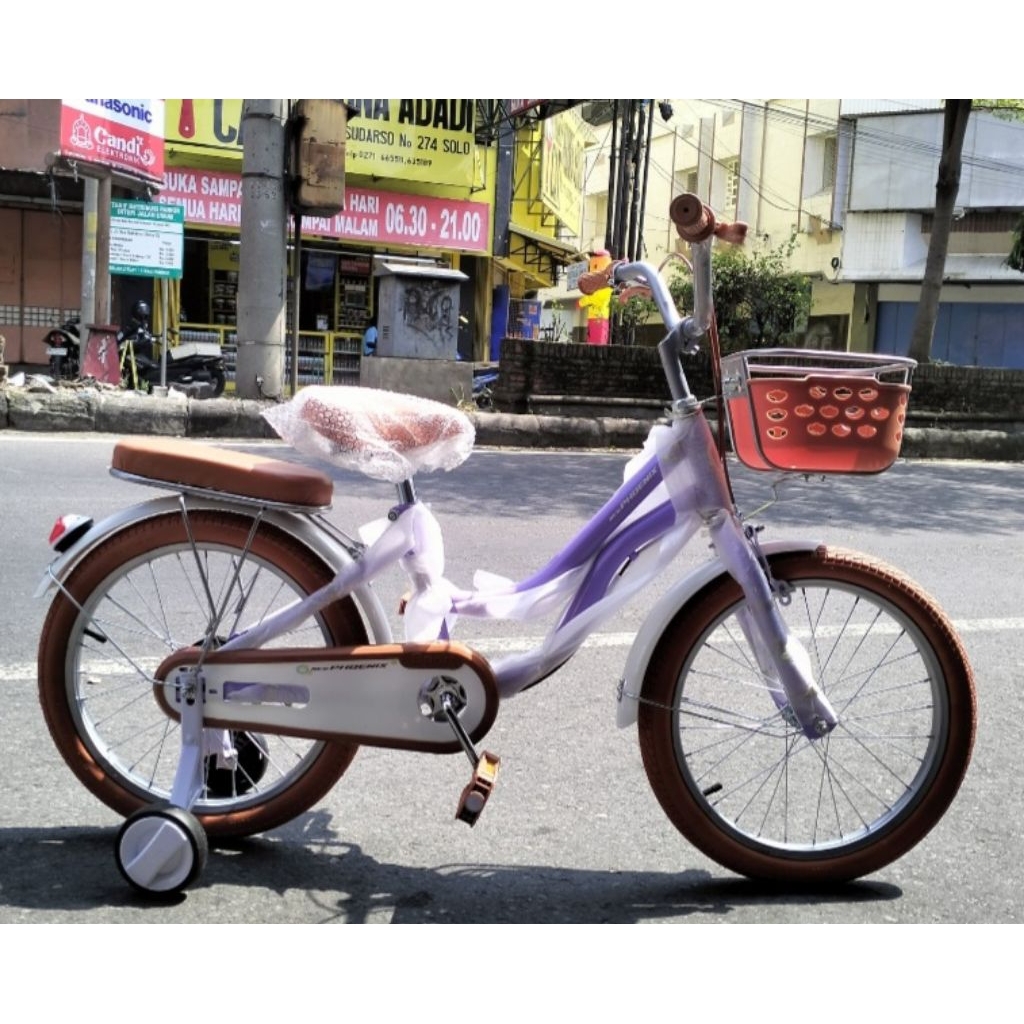SEPEDA ANAK MINI PHOENIX 18 INCH NEW CLASSIC BONCENGAN