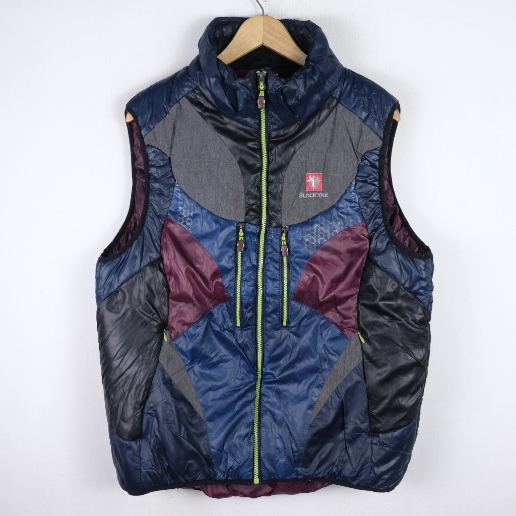 ROMPI BLACKYAK DOWN PUFFER WINTER VEST JACKET VT114 SIZE L