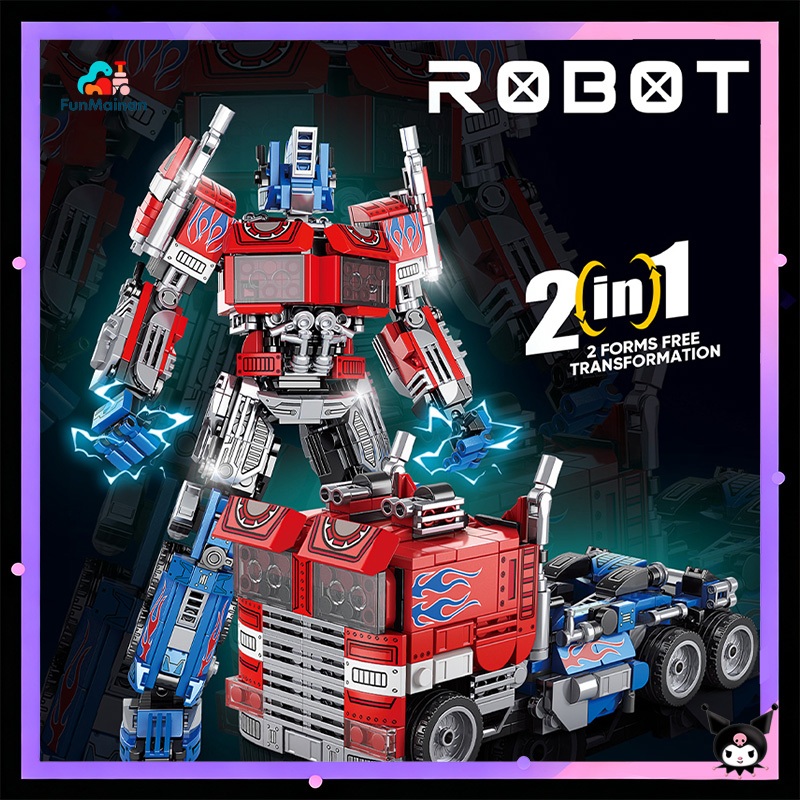 Mainan Robot Classic Transformers Action Figure  Figure Transformers - Optimus Prime