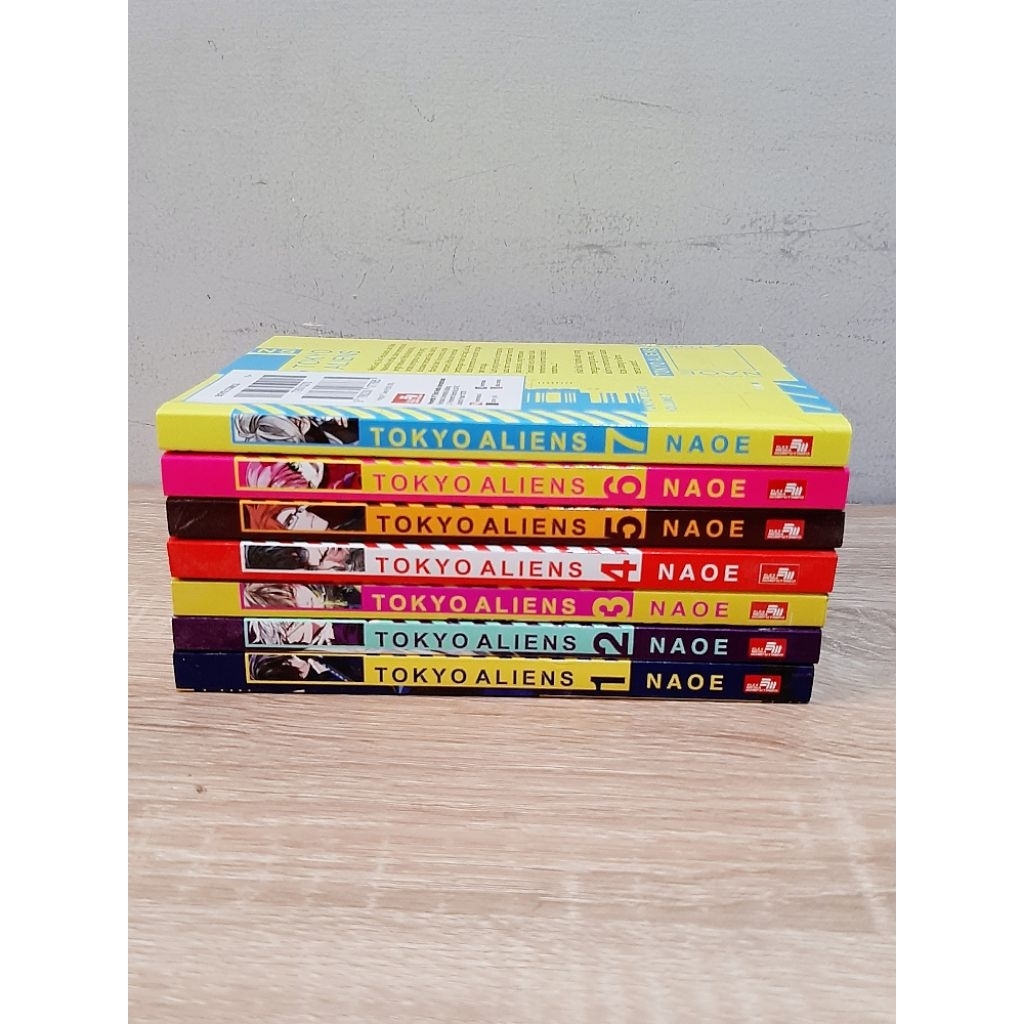 SET KOMIK TOKYO ALIENS VOL 1-7OG
