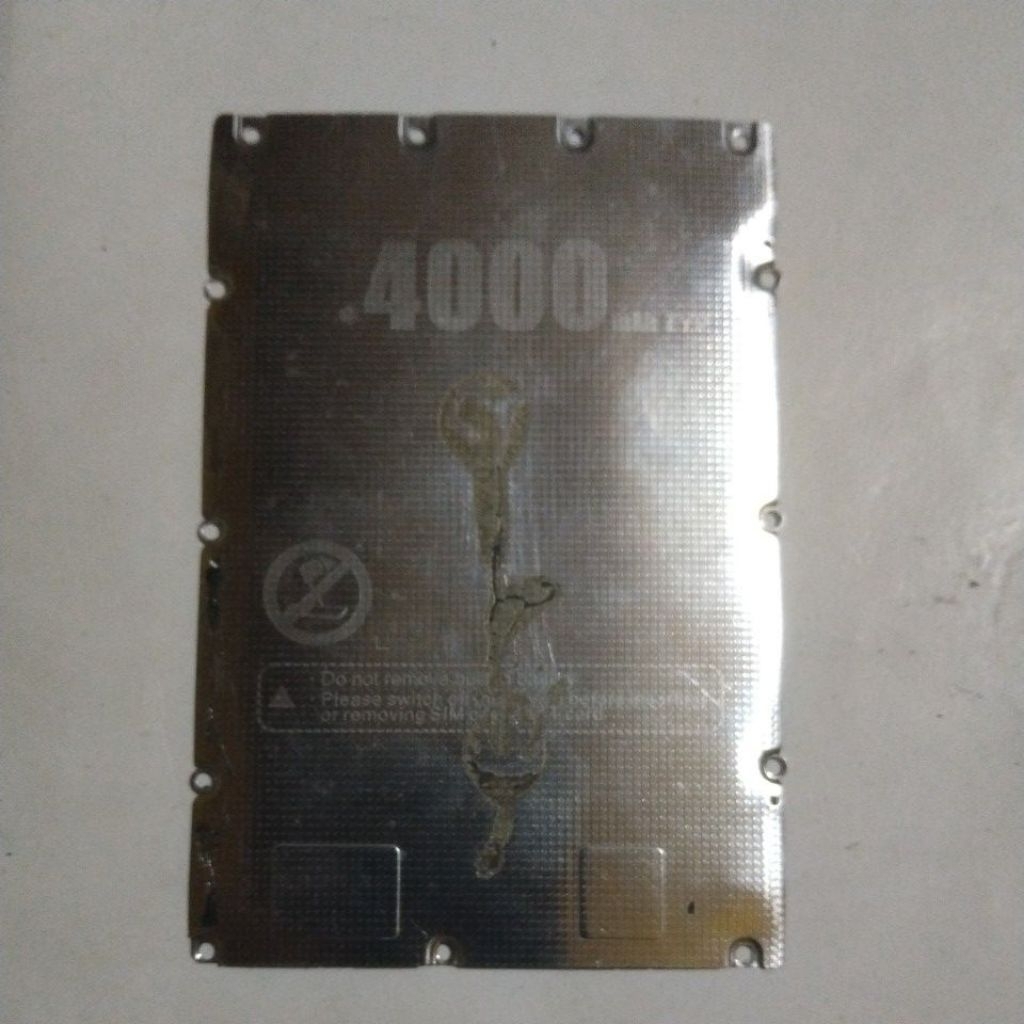 Penutup baterai infinix smart 4 original copotan