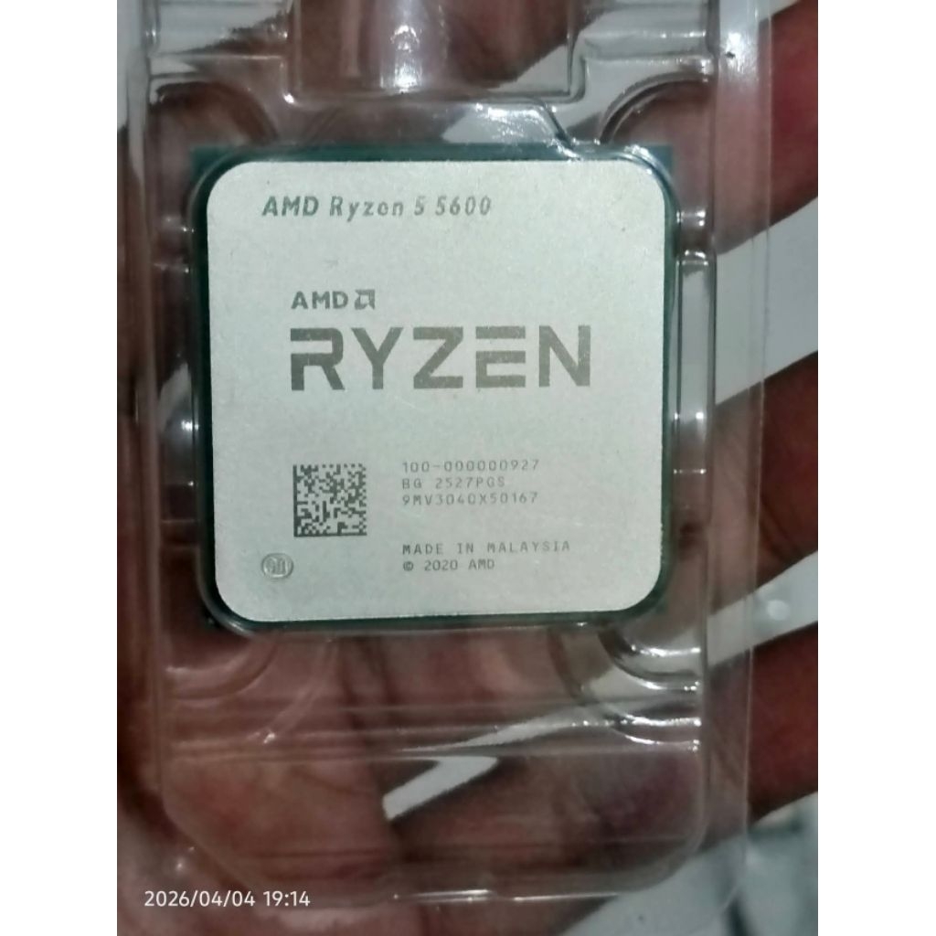 ryzen 5 5600 tray / ryzen 5 5500 / ryzen 5600g box baru garansi on