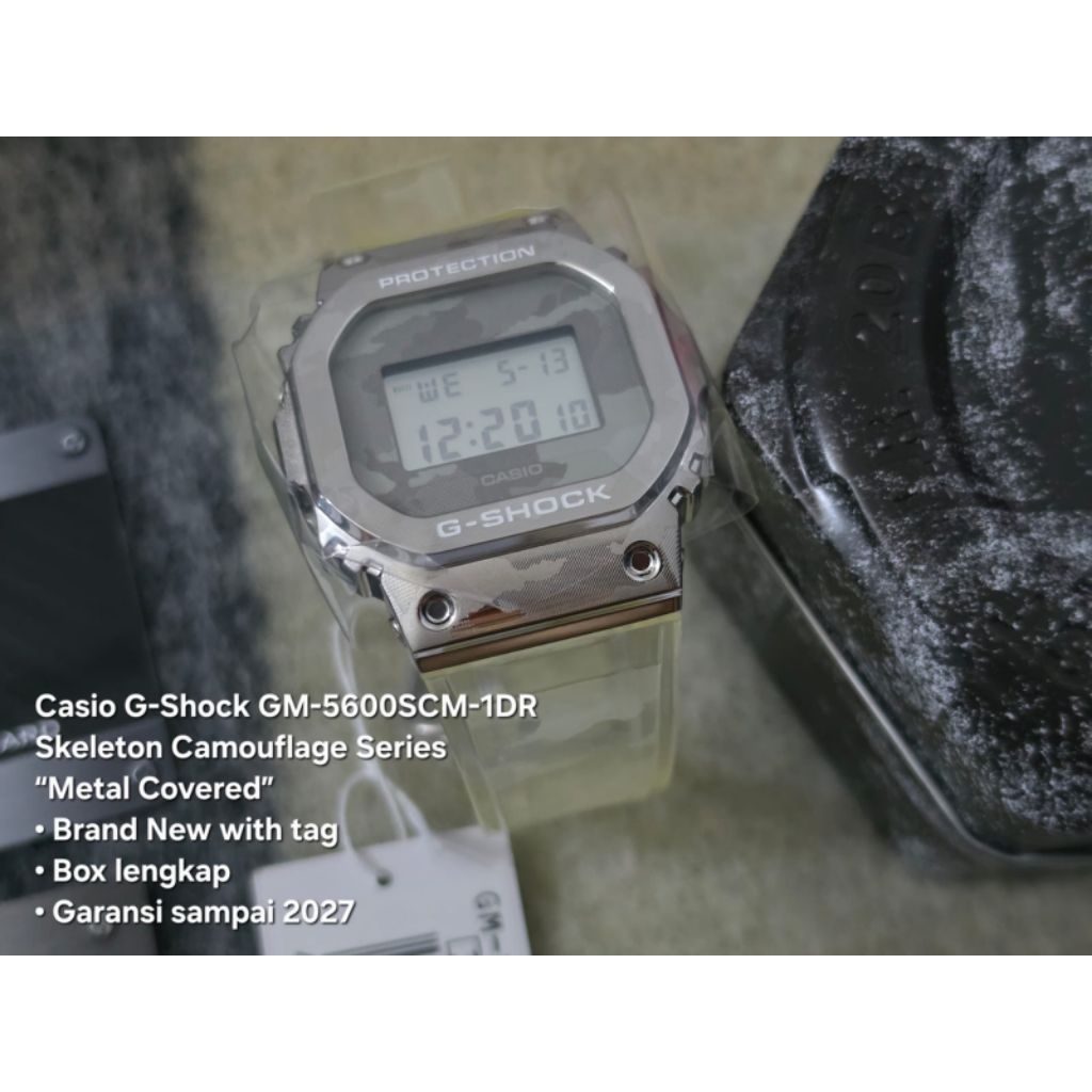 Jam tangan G-Shock GM-5600SCM-1DR