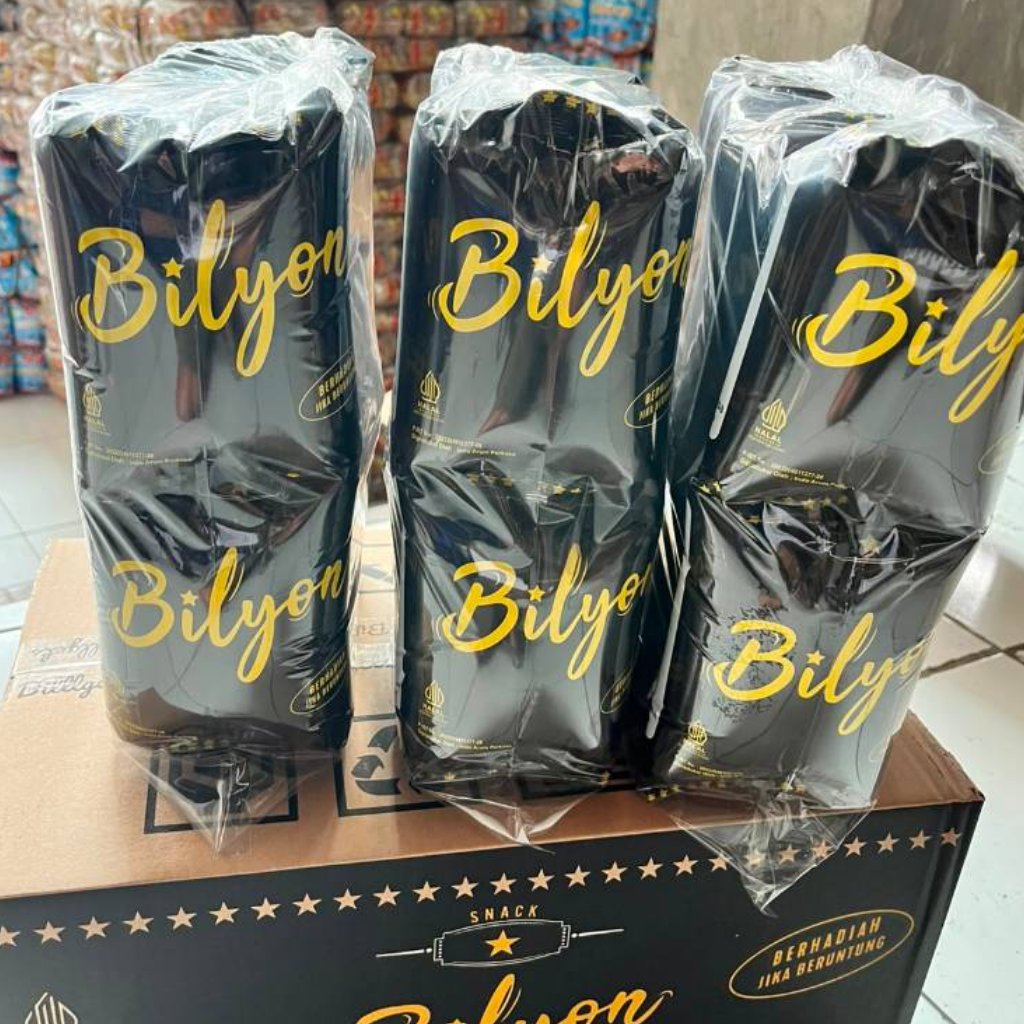 Snack Bilyon 1bal isi (10) Paket Hemat Reseller Berhadiah Jika Beruntung