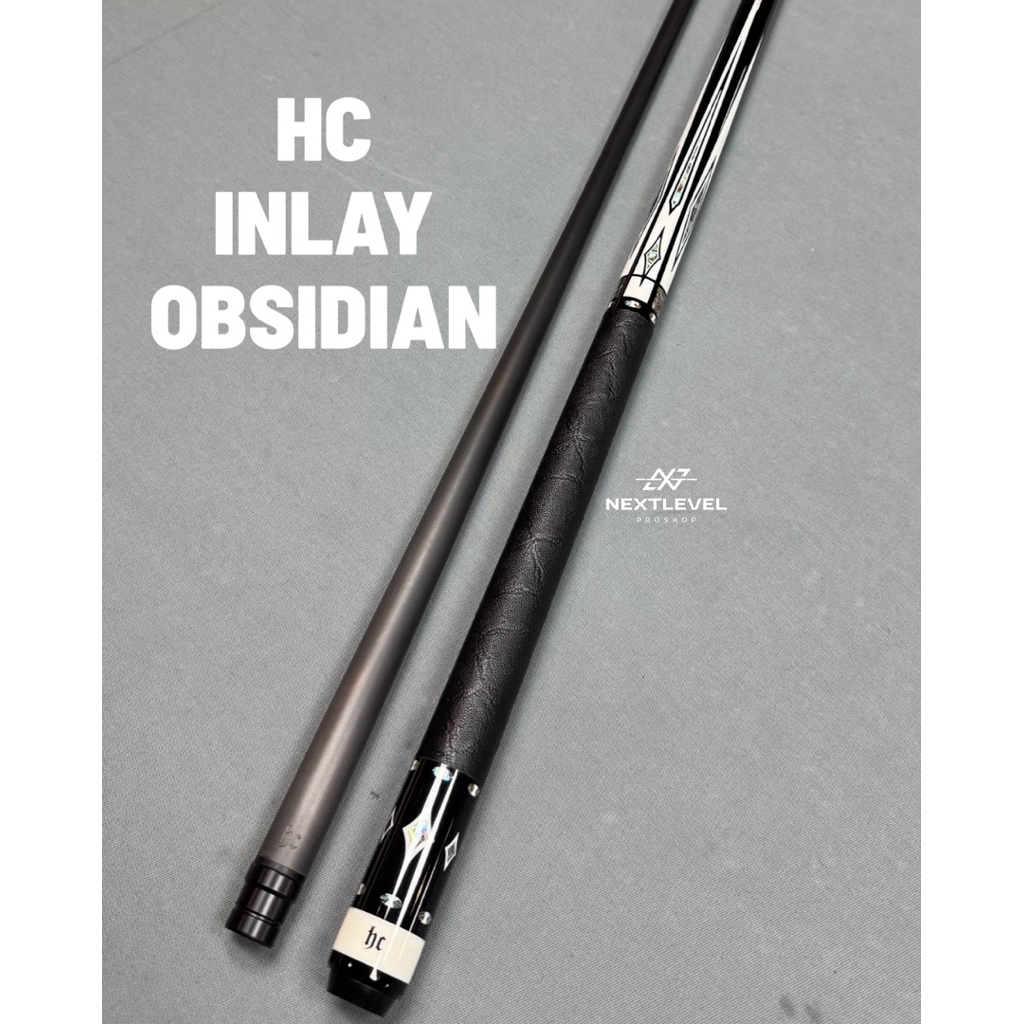 HC INLAY OBSIDIAN Stik Billiard INLAY ABALONE
