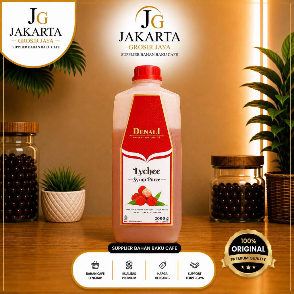 Denali Lychee Pure Smoothies 2000 gr