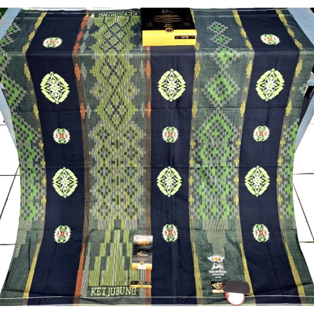 sarung kecubung super platinum gold & silver