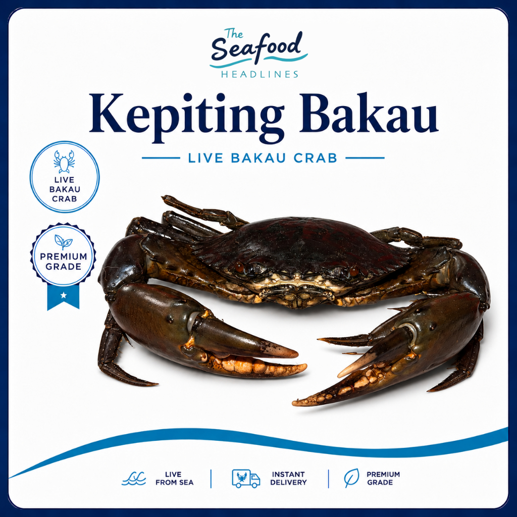 Kepiting Bakau Papua Hidup