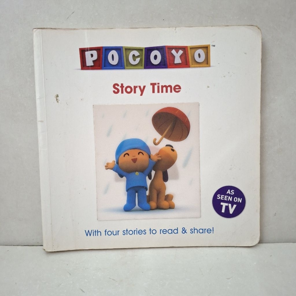 Buku Story Time Pocoyo with Four Stories to Read & Share