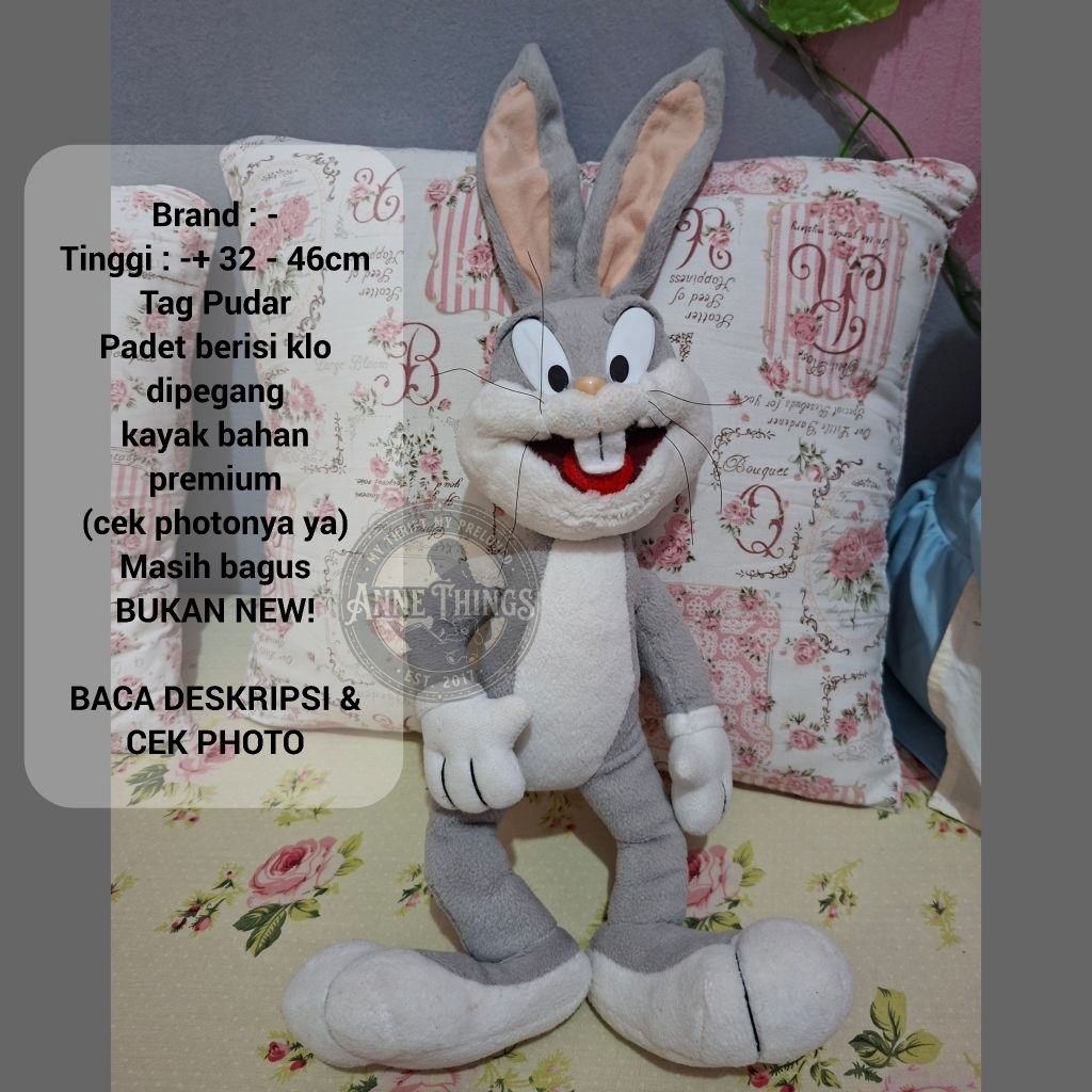 Bugs Bunny Boneka Kelinci LooneyTunes