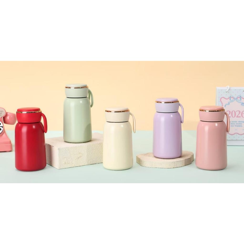 Tumbler Milk Termos Mini 300ml - Desain Elegan, Tahan Suhu