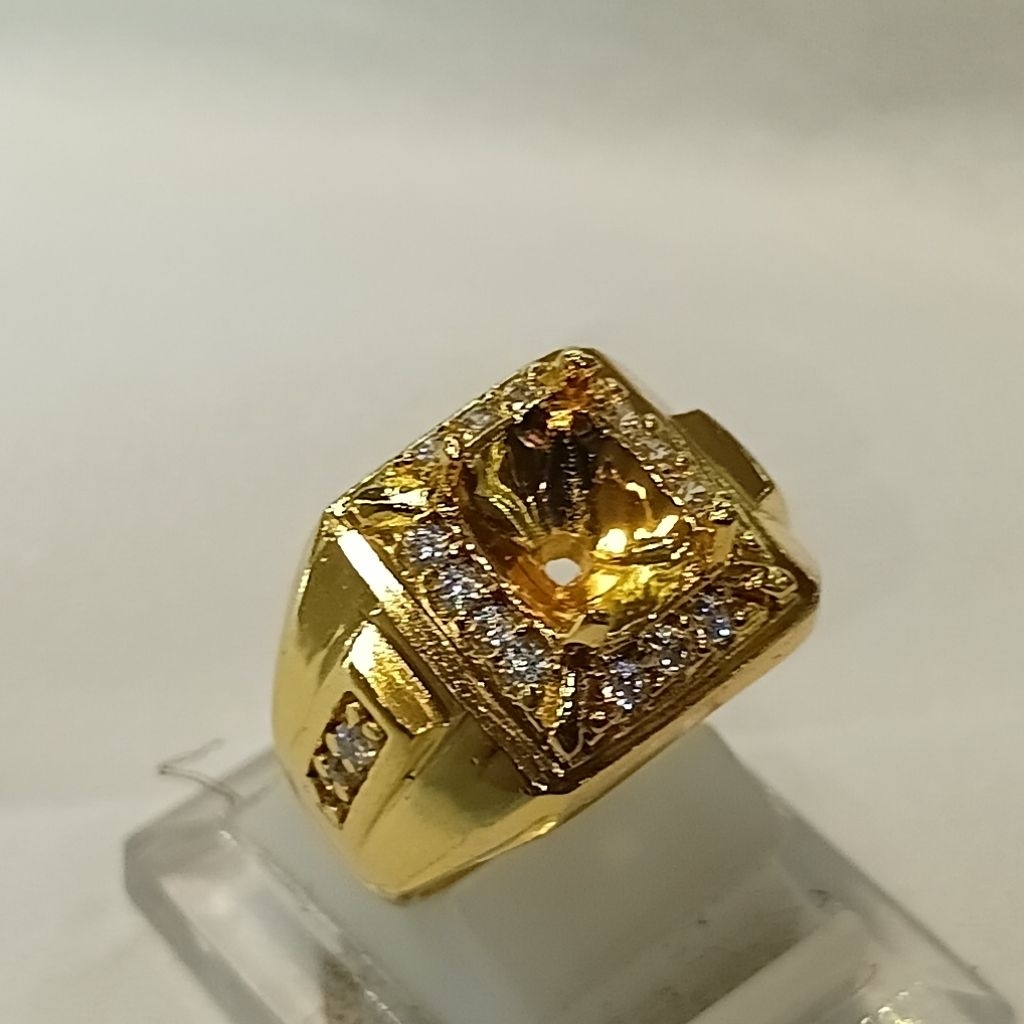 Cincin Alpaka Super Dimensi 6x8mm