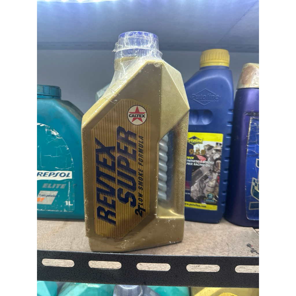 oli samping 2t caltex super botol gold