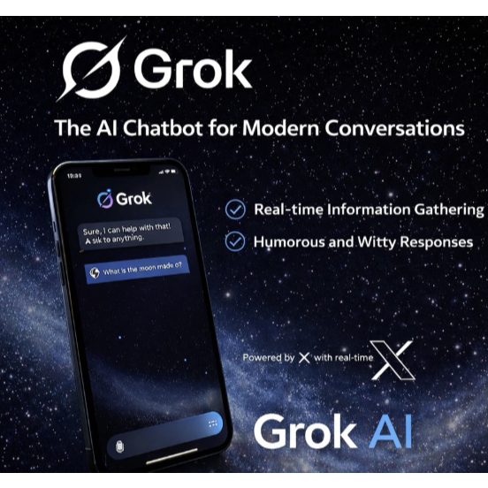 Grok AI SuperGrok || FZ STORE ID
