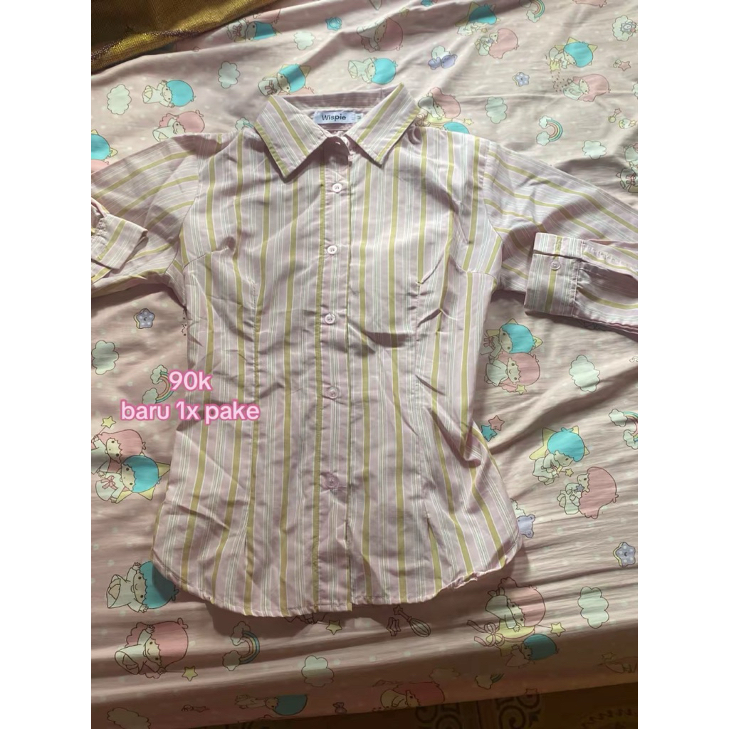 PL kemeja pink wispie uk M