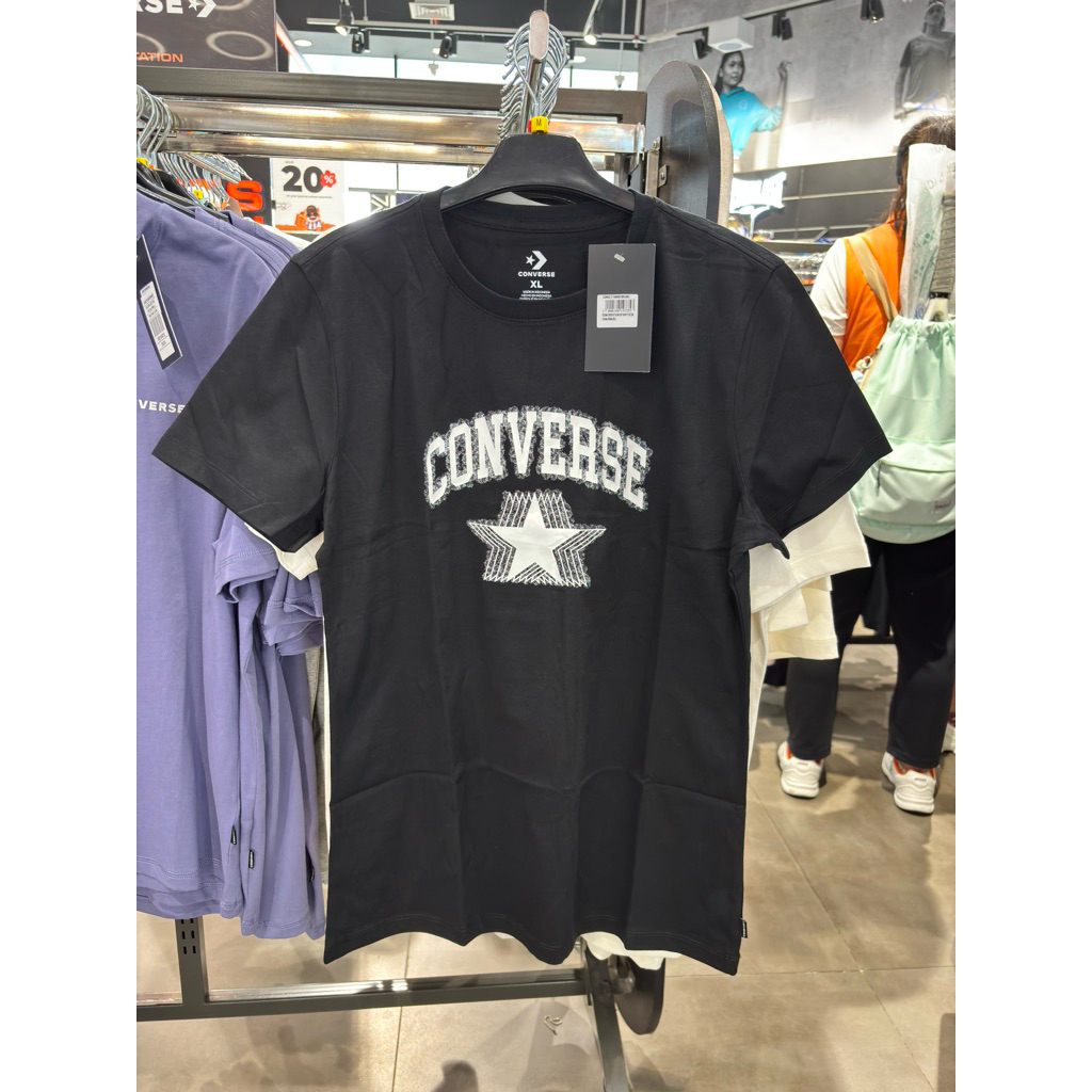 Kaos Converse women slim fit black