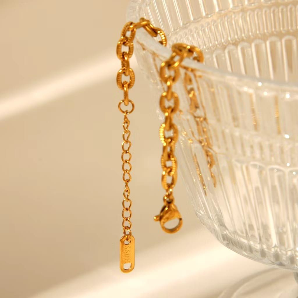 GELANG TITANIUM BULAT KECIL