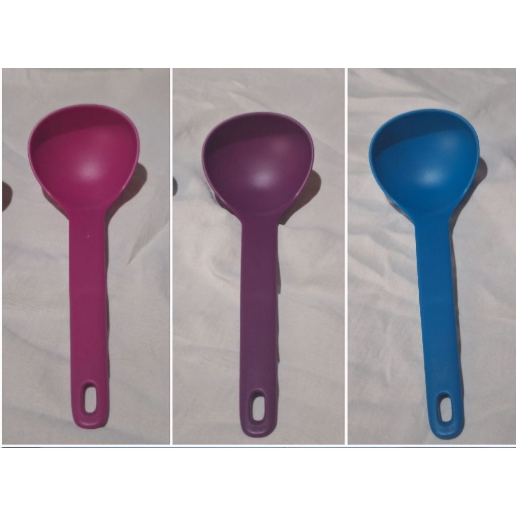 sendok sayur/ soup server ladle l spoonl irus tupperware