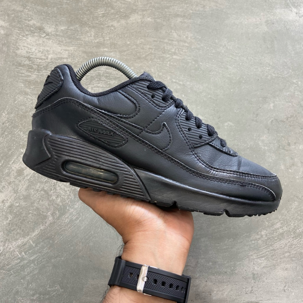 [Size 40] Nike Air Max 90 ‘Triple Black’ (CD6864-001) Second Original Kondisi Mulus No Minus. Harga 